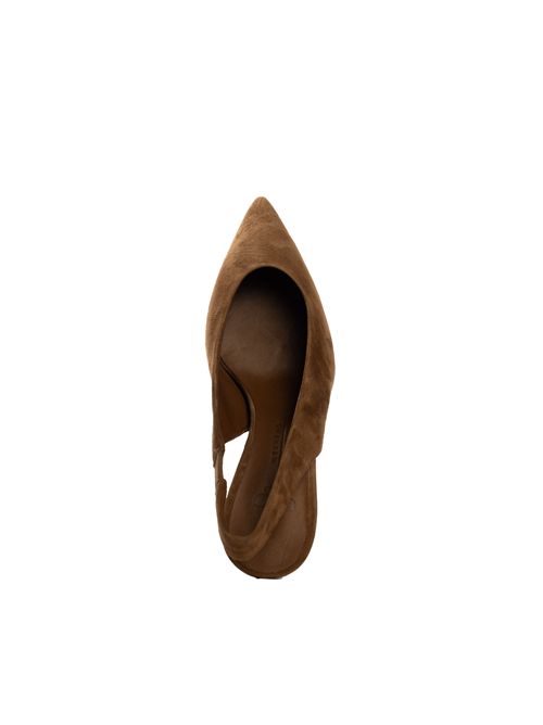 Slingback Orma in suede Marrone WEEKEND MAX MARA | 2525526094600002